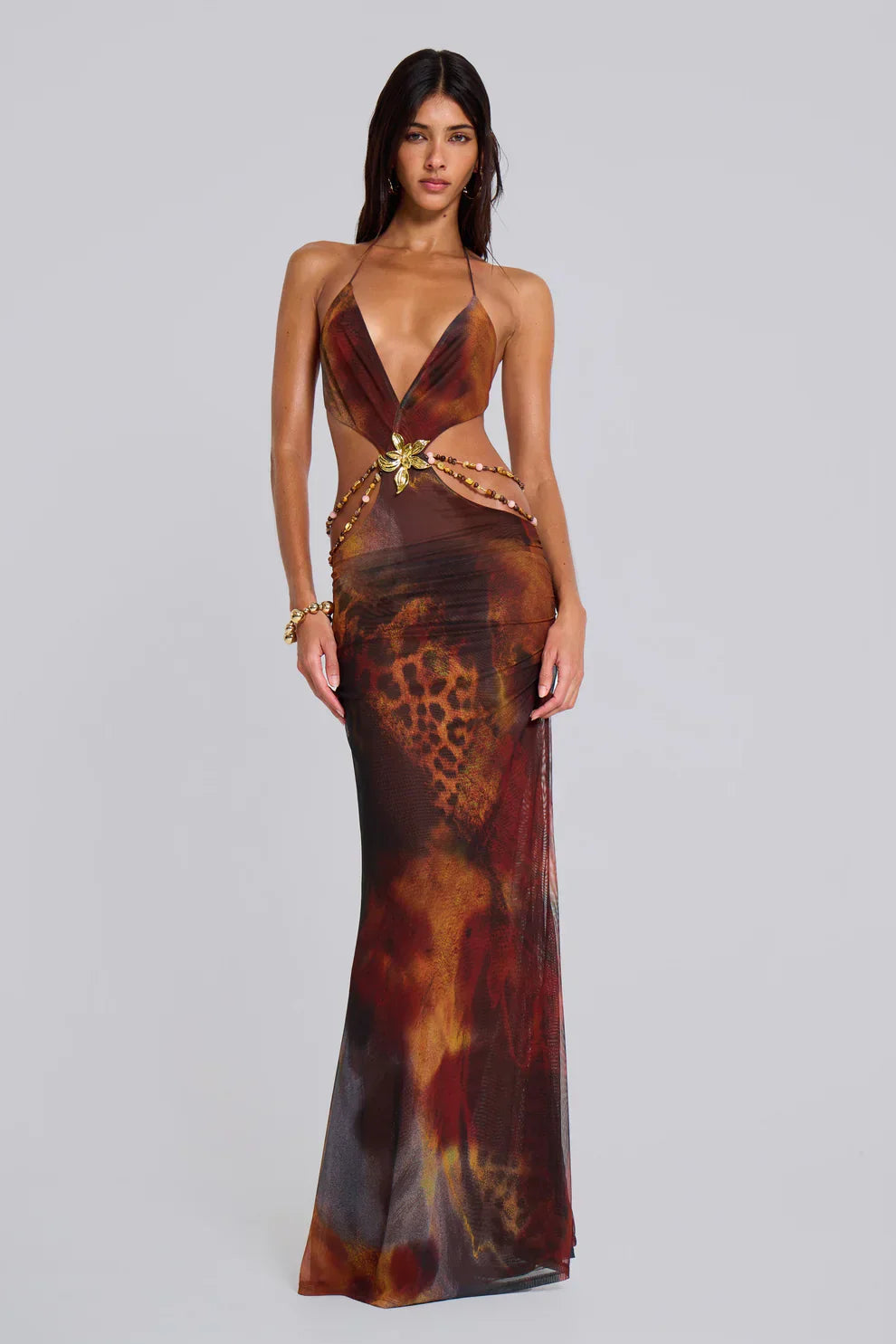AfterHours Jungle Maxi Dress