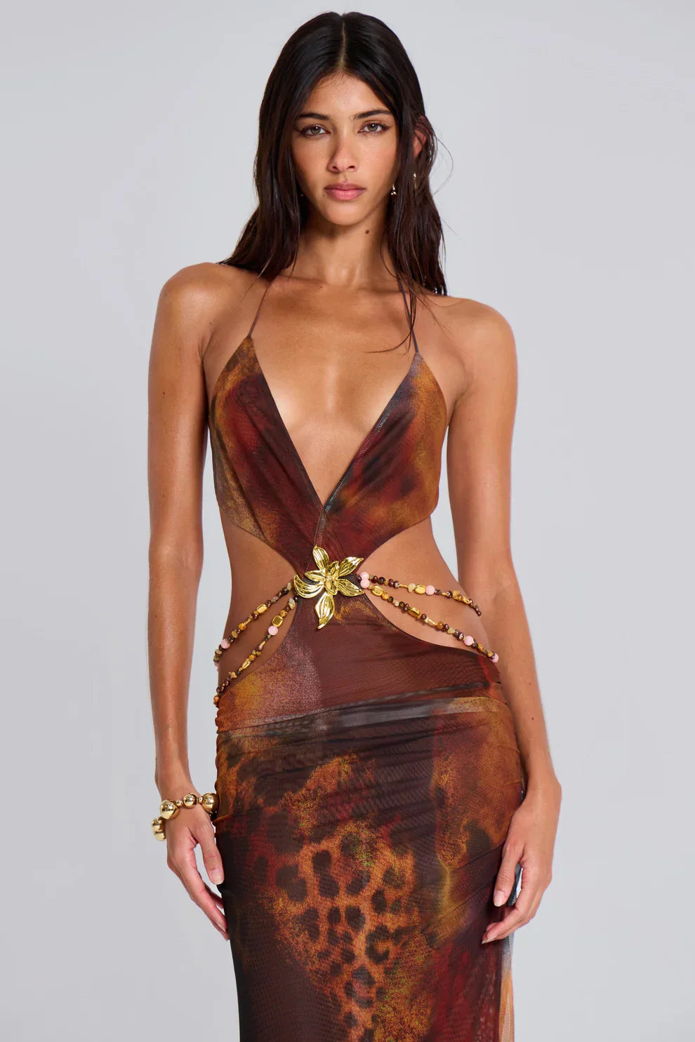 AfterHours Jungle Maxi Dress