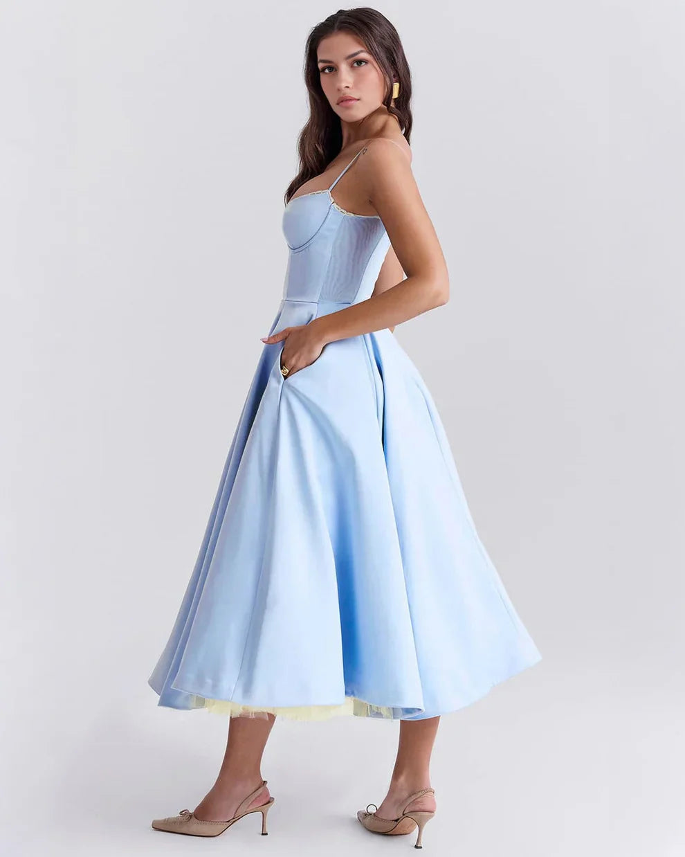AfterHours Arela Midi Dress