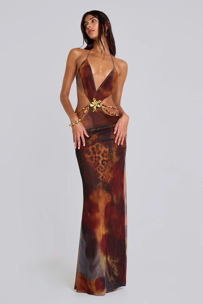 AfterHours Jungle Maxi Dress