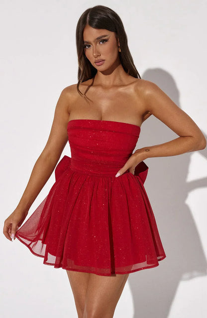 AfterHours Bow Back Mini Dress