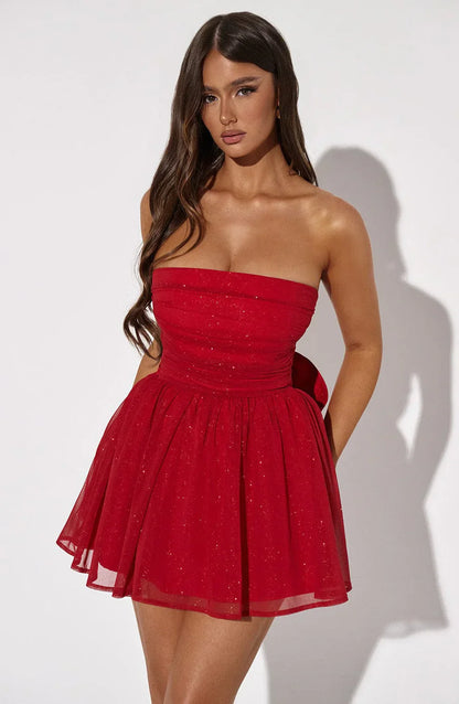AfterHours Bow Back Mini Dress