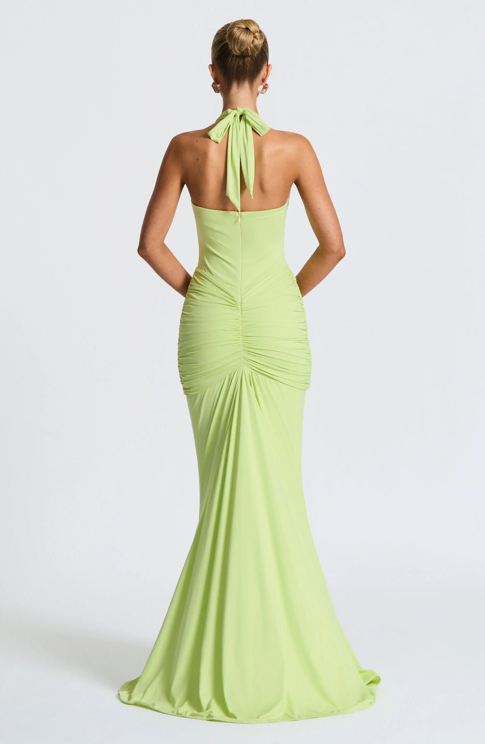 AfterHours Draped Jersey Maxi Dress