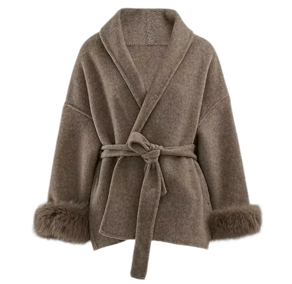 Arctic Grace Wool Coat